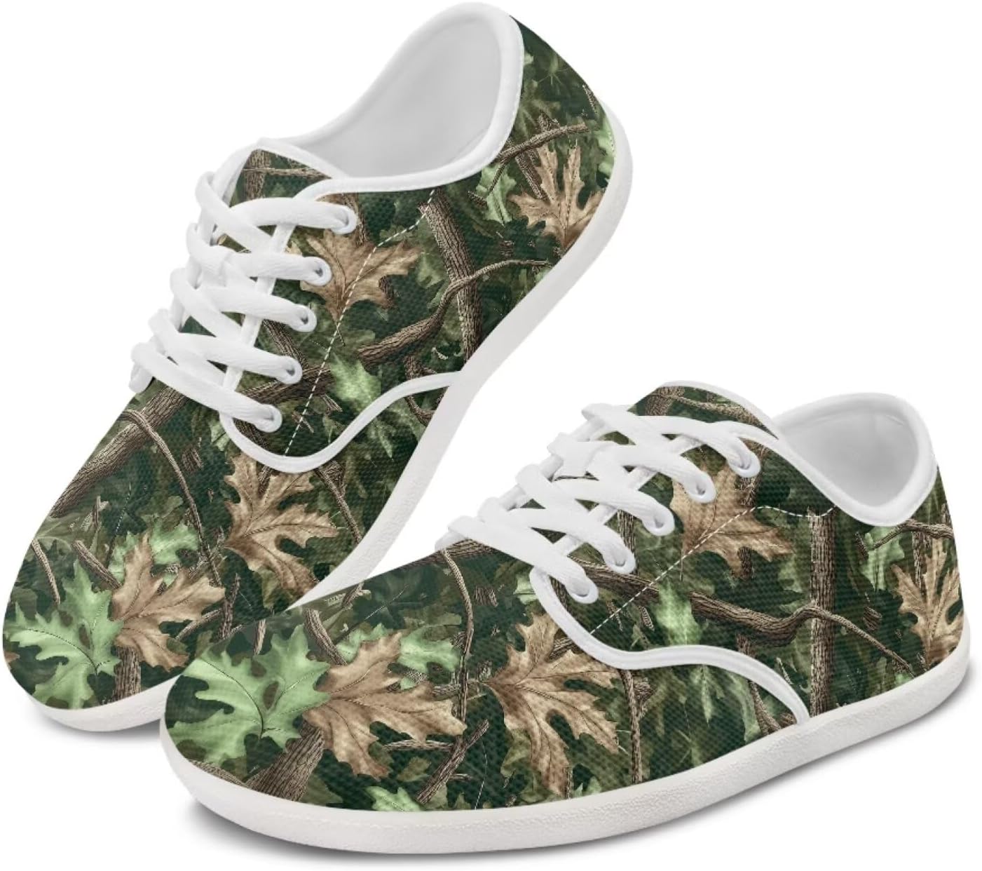 

Кроссовки Forchrinse с принтом подсолнухов и неба, женские и мужские, с широким носком, для походов и трекинга, нескользящие, зеленый