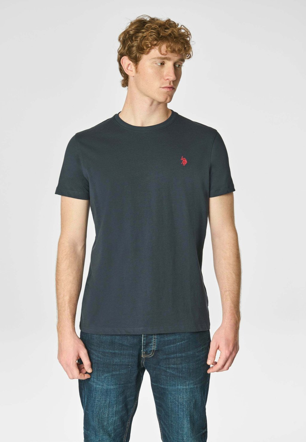 

Базовая футболка U.S. Polo Assn., синий