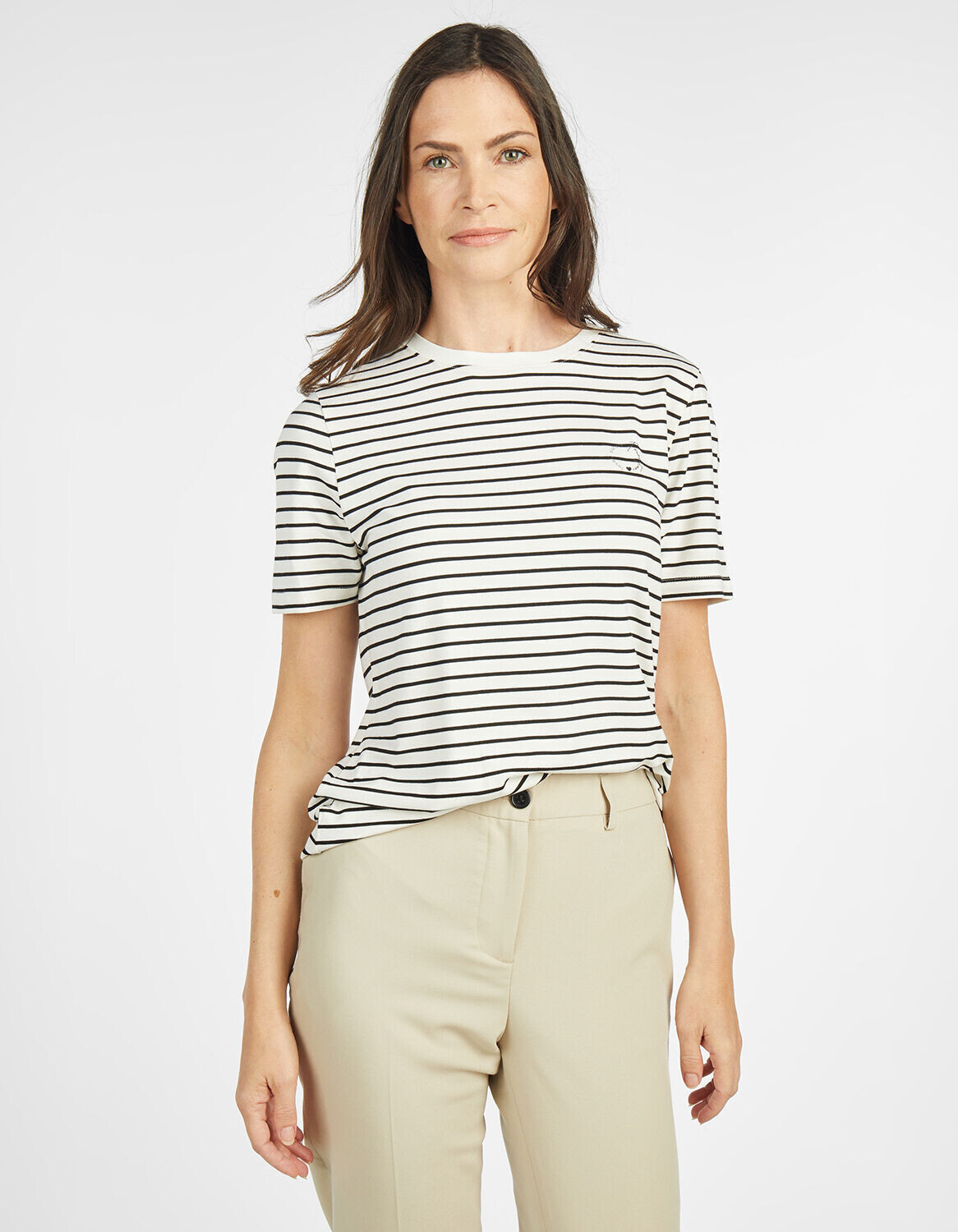 

Спортивная футболка Lovely sisters Shirt Tanja, цвет off white stripe