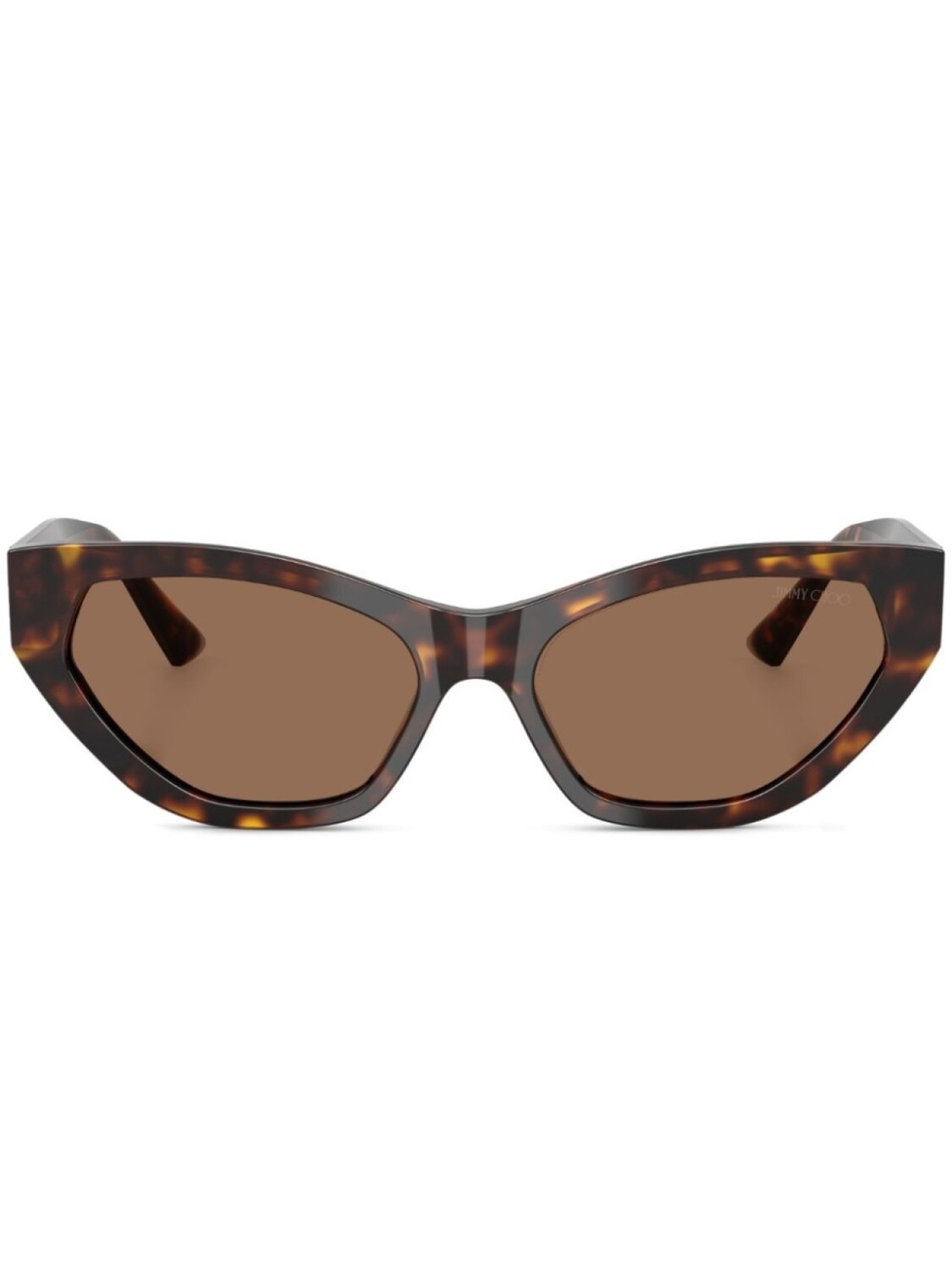 

Солнцезащитные очки с логотипом Jimmy Choo Eyewear, коричневый