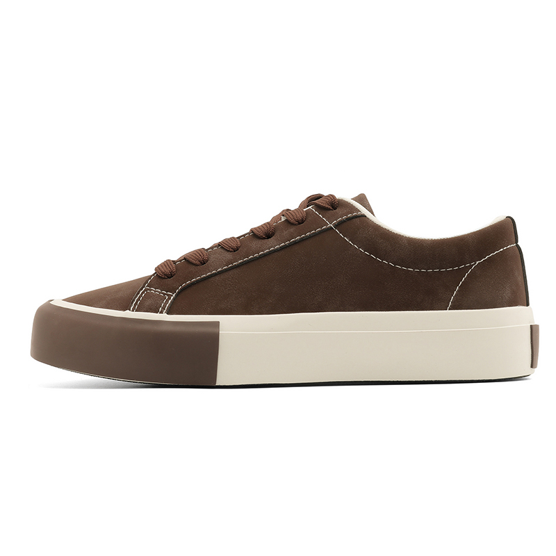 

MIIOW Низкие скейтборд кроссовки унисекс цвета хаки, цвет Khaki