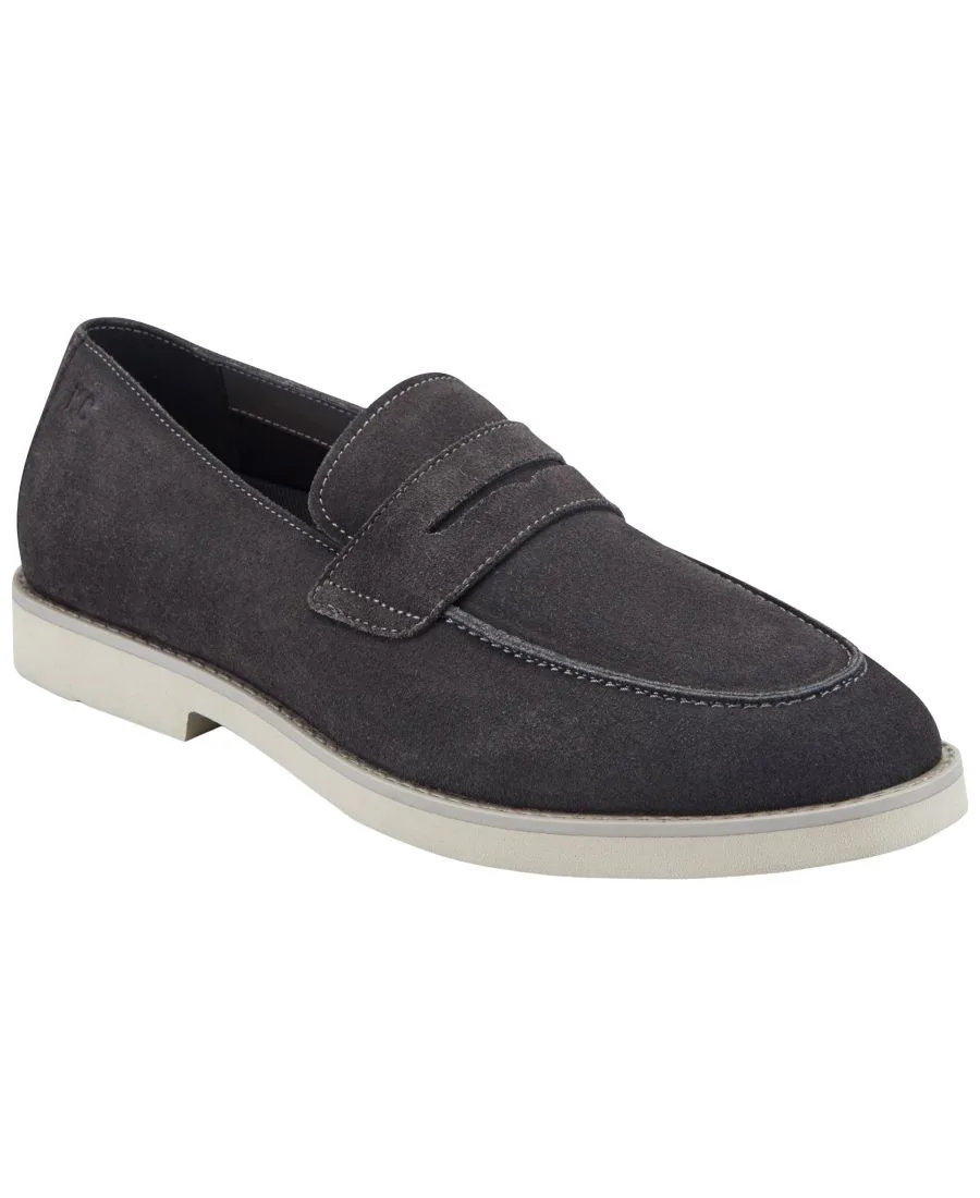Мужские повседневные лоферы Savon без шнурков Kenneth Cole New York, Charcoal Suede