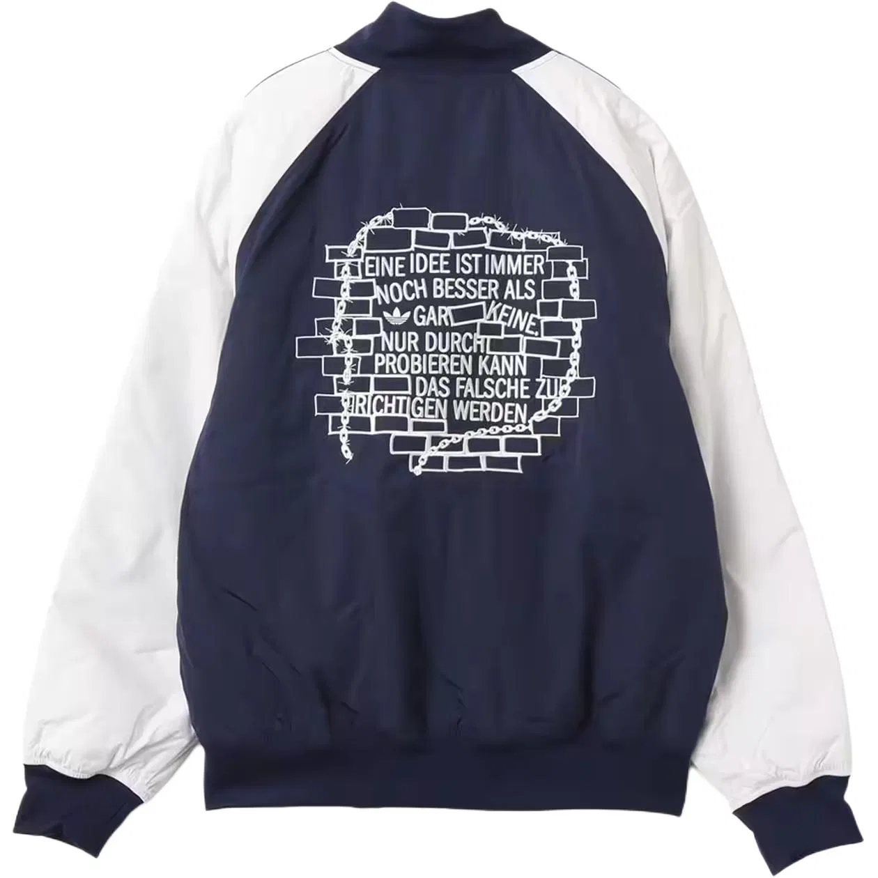 Куртка STANDARD10 Unisex Adidas Originals, Midnight Indigo/White — фото 3