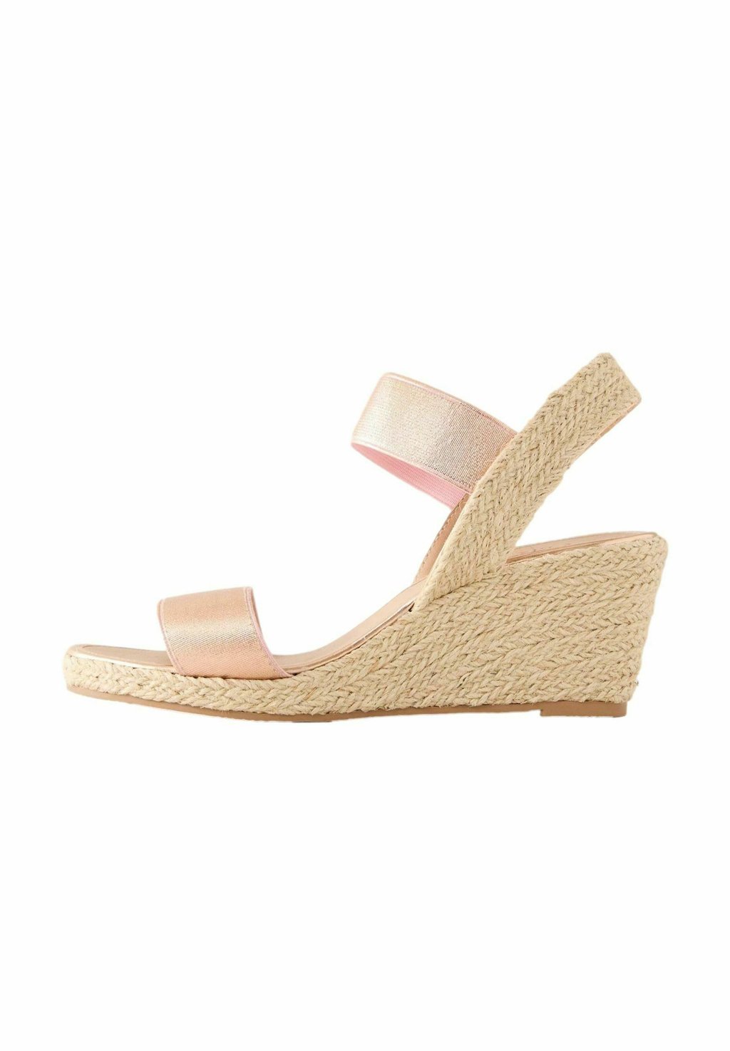 Босоножки на танкетке REGULAR FIT  - Platform sandals Lipsy, золотой