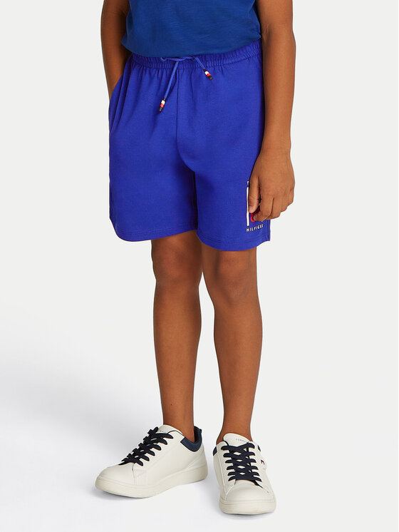 

Спортивные шорты обычного кроя Graphic KB0KB09477 Tommy Hilfiger, синий