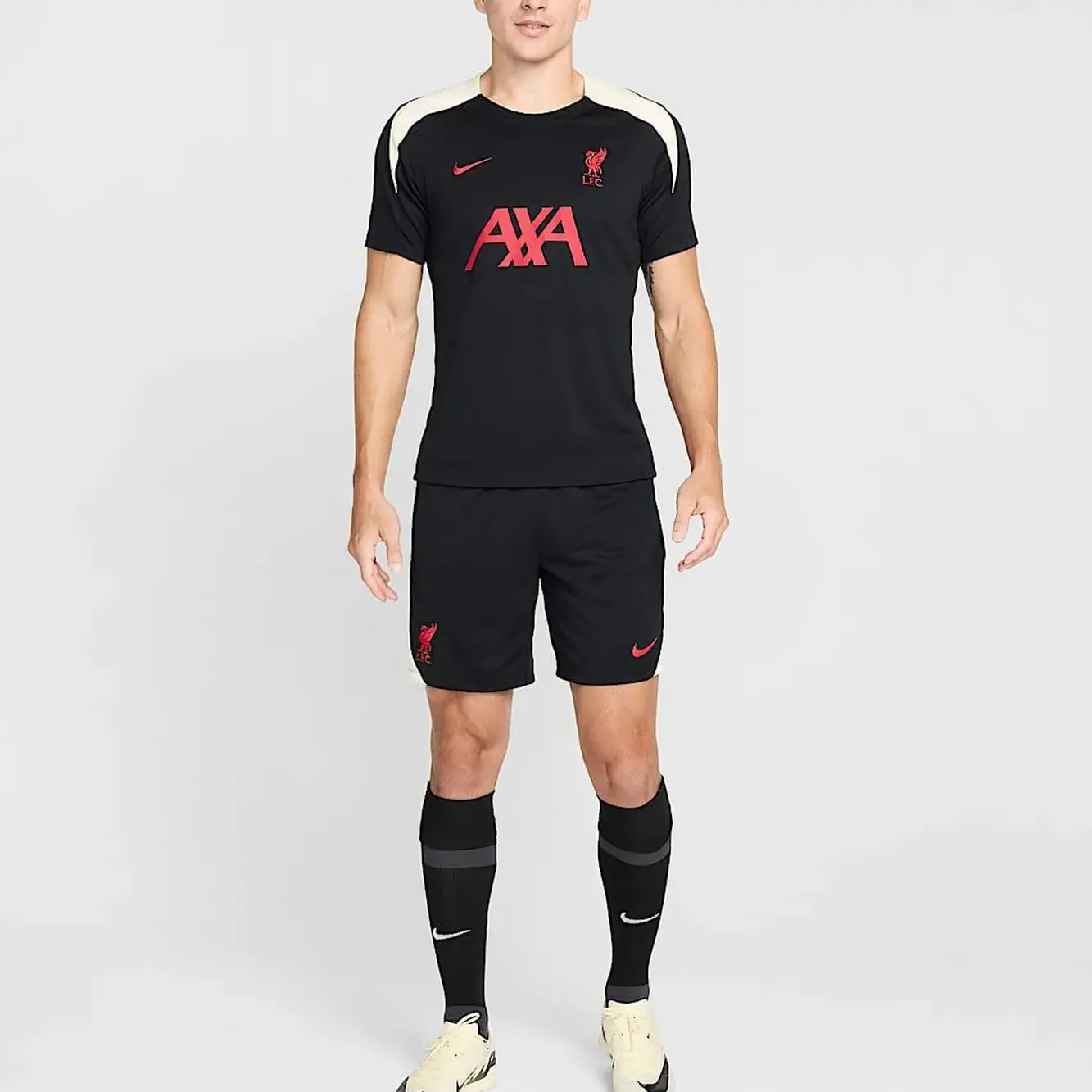 Футболка Liverpool F.C. Strike Special Edition Dri-FIT мужская Nike, черный/красный — фото 4