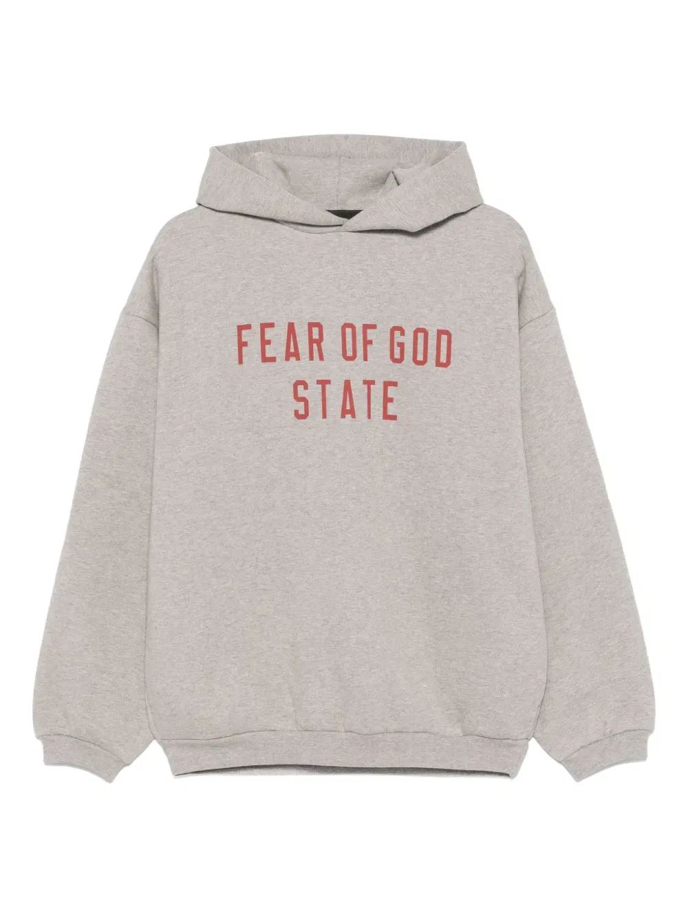 Флисовая толстовка Fear Of God Essentials Kids, серый
