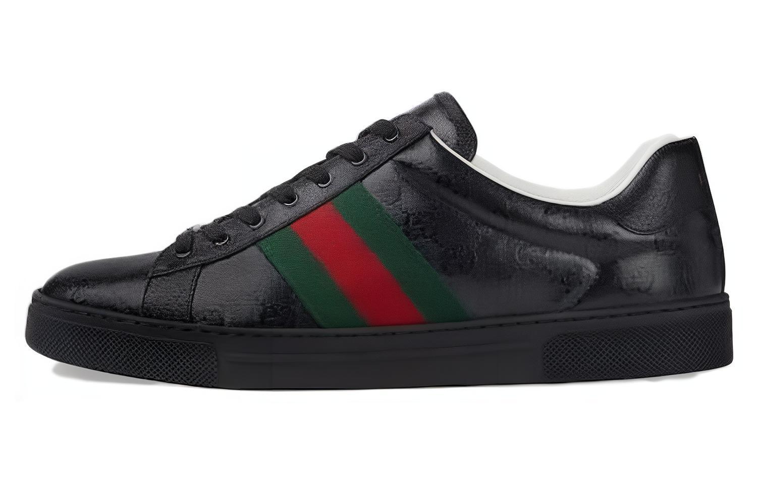 

GUCCI Кроссовки Ace 'GG Crystal Canvas Black'
