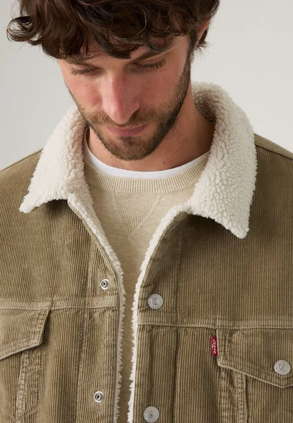 Джинсовая куртка свободного кроя Levi'S, Timber Wolf — фото 4