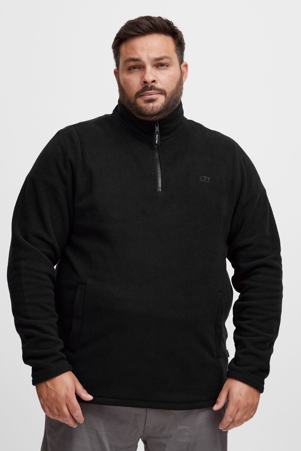 

Пуловер BLEND Fleecejacke BHFlint BT, черный