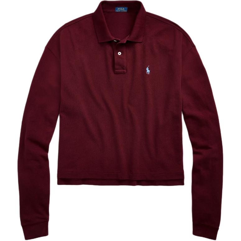 

SS24 поло для женщин burgundy Polo Ralph Lauren, Burgundy