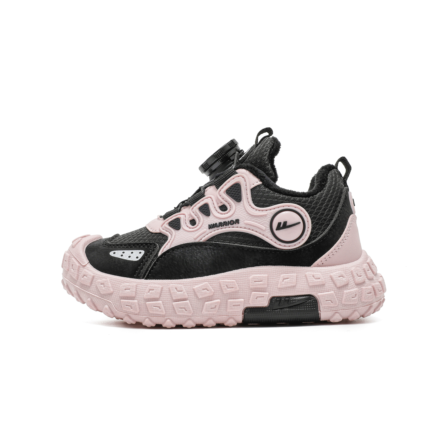 

Водонепроницаемые и нескользящие утепленные ботинки Kids' WARRIOR, черный/розовый красный (fleece-lined)