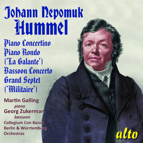 

CD диск Galling, Martin: Johann Nepomuk Hummel 1778-1837 'Collection'