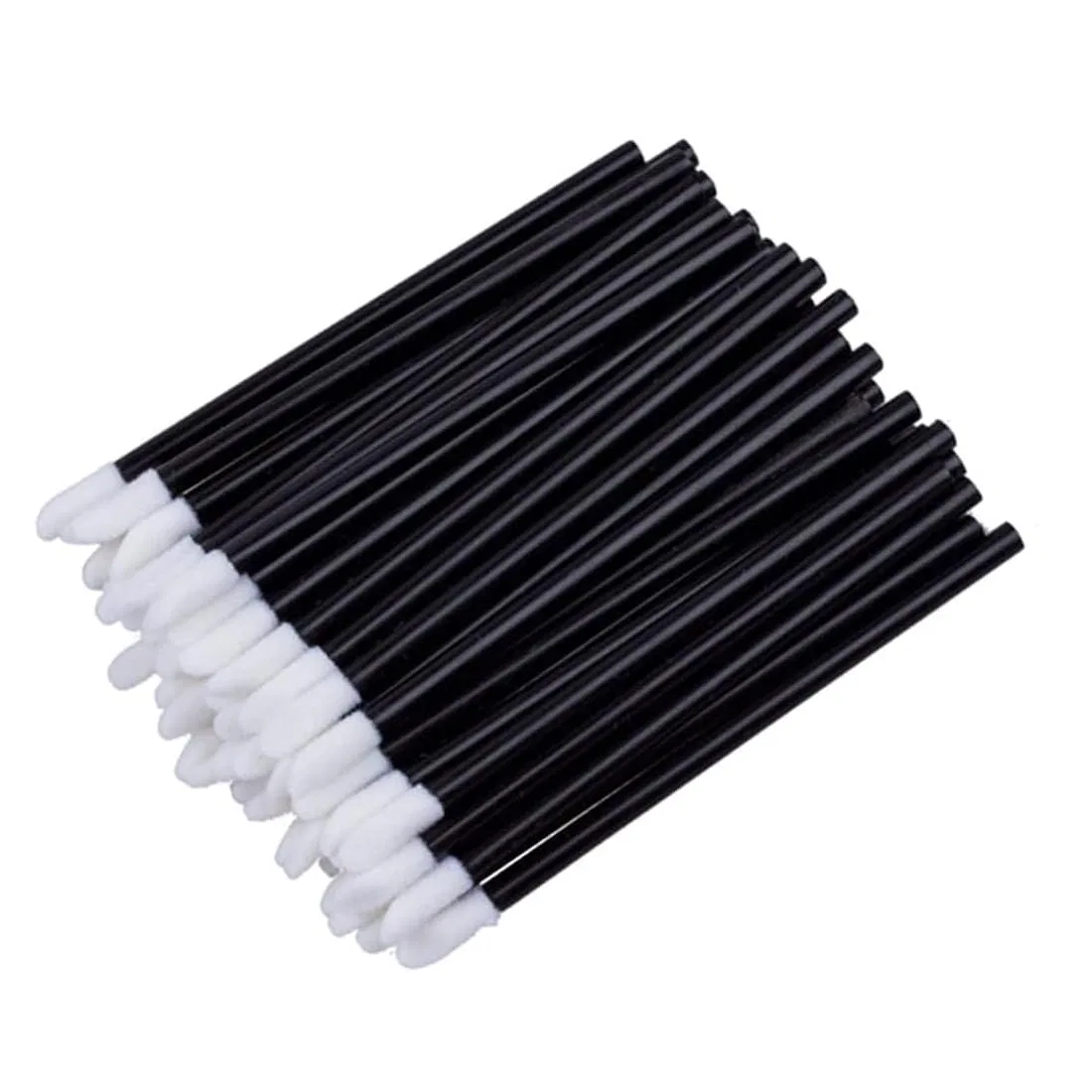 Набор из 100 одноразовых кистей для губ Viviihoo, Black