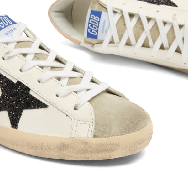 Суперзвездные кроссовки Golden Goose, белый/серо-коричневый/черный — фото 3