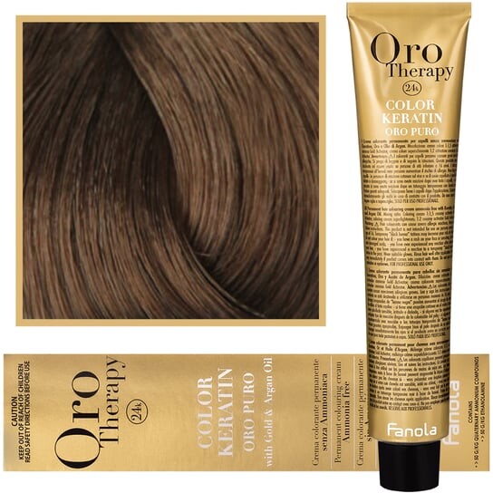 

Краска для волос, 100 мл Fanola, Oro Therapy, Color Keratin Oro Puro, 8.00