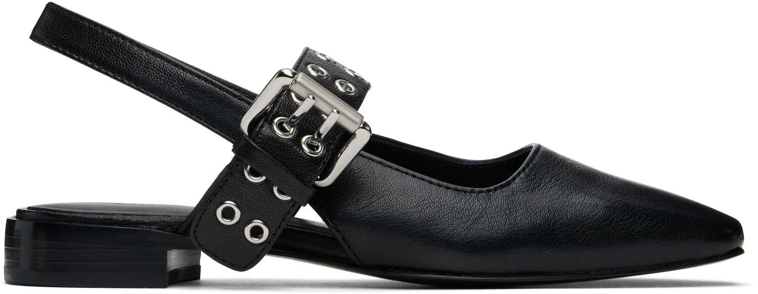 Тапочки из кожи Astra Slingback rag & bone
