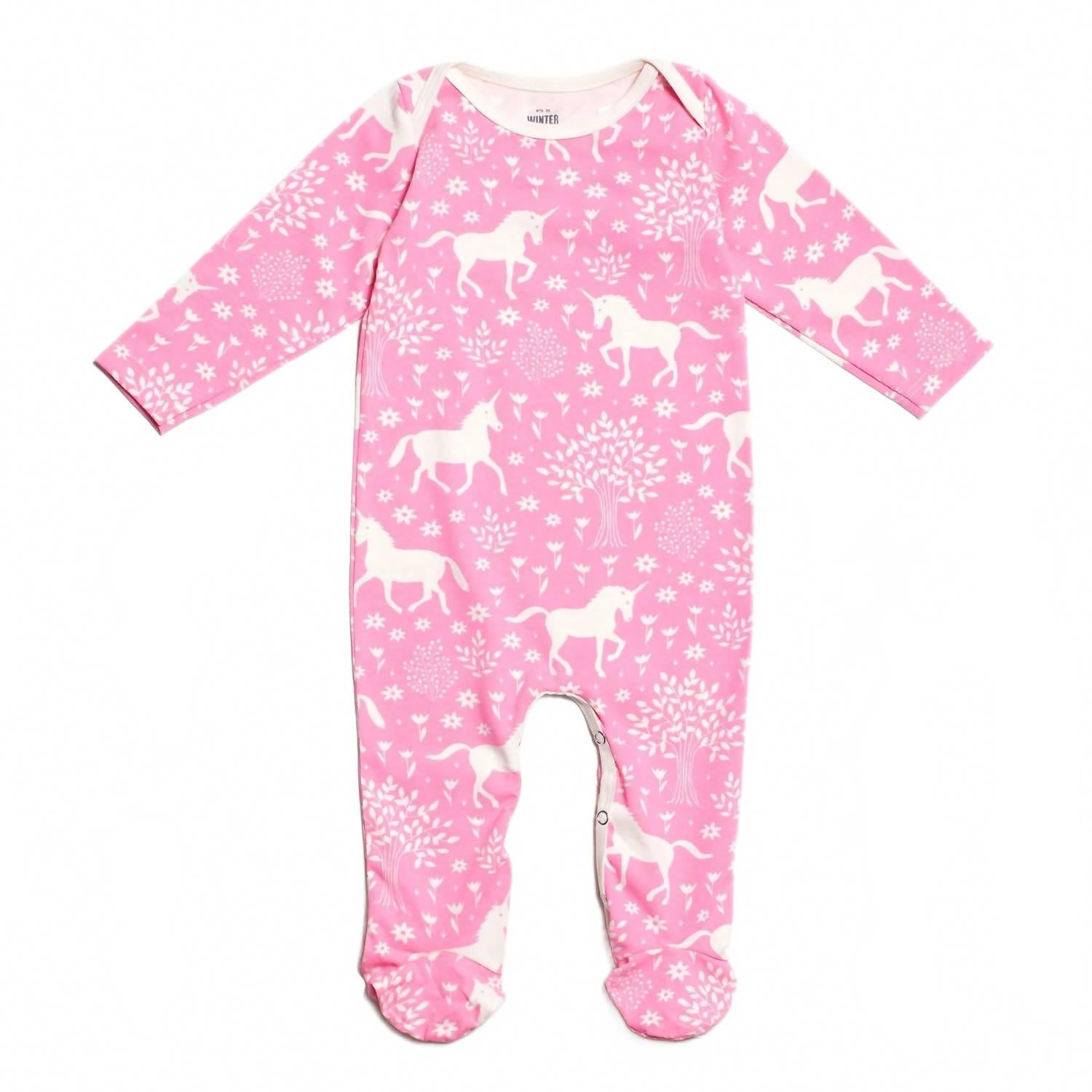 

Winter Water Factory Детский комбинезончик с закрытыми ножками, розовый