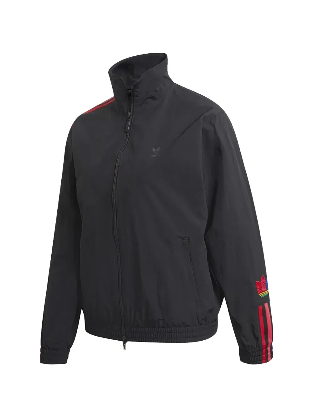 Спортивная куртка Trefoil Adidas, черный