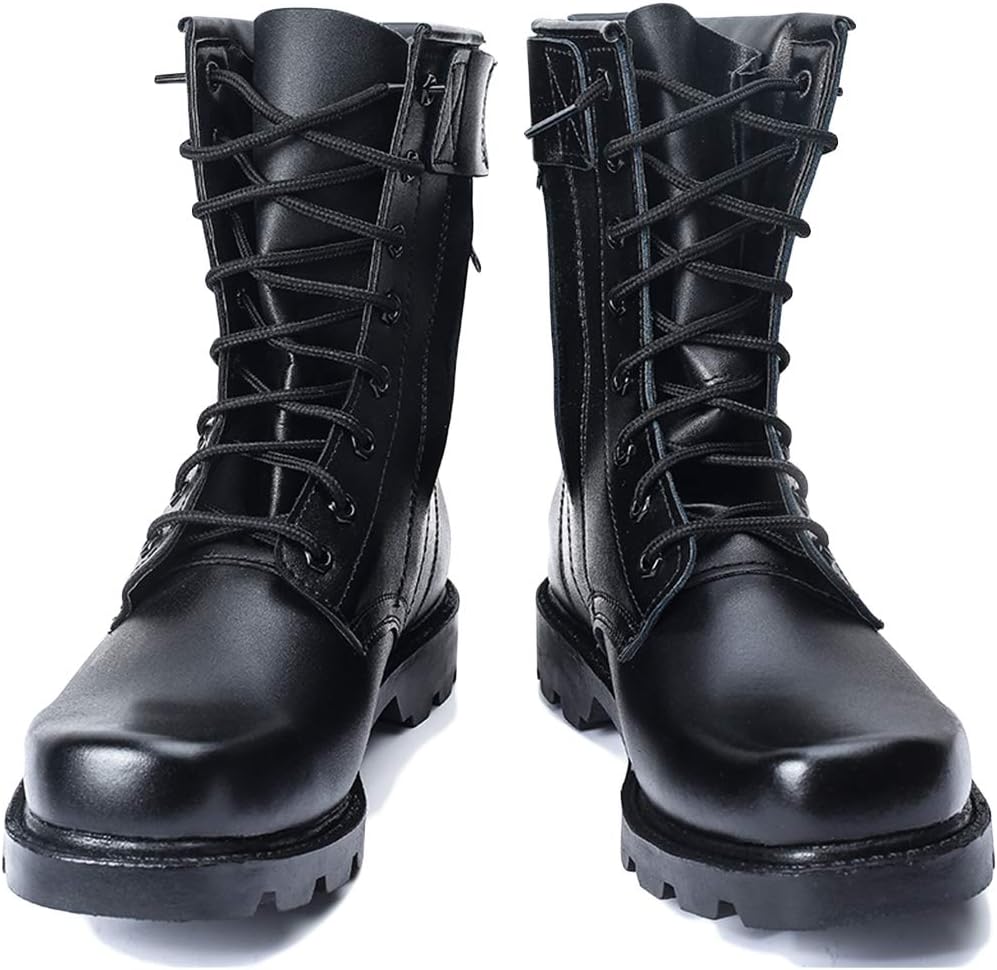 

Ботинки мужские боевые Wygwlg, пустынные военные тактические ботинки, обувь для походов и тренировок, прочная защитная обувь, высокие, черные