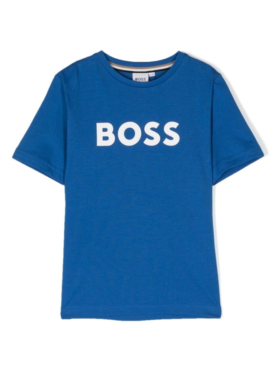 

BOSS Kidswear футболка с логотипом, синий