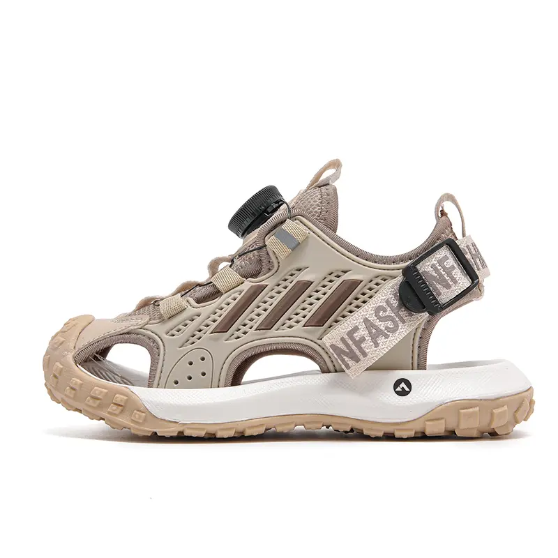 

Нескользящие, износостойкие, дышащие детские сандалии для детей TROADLOP, хаки