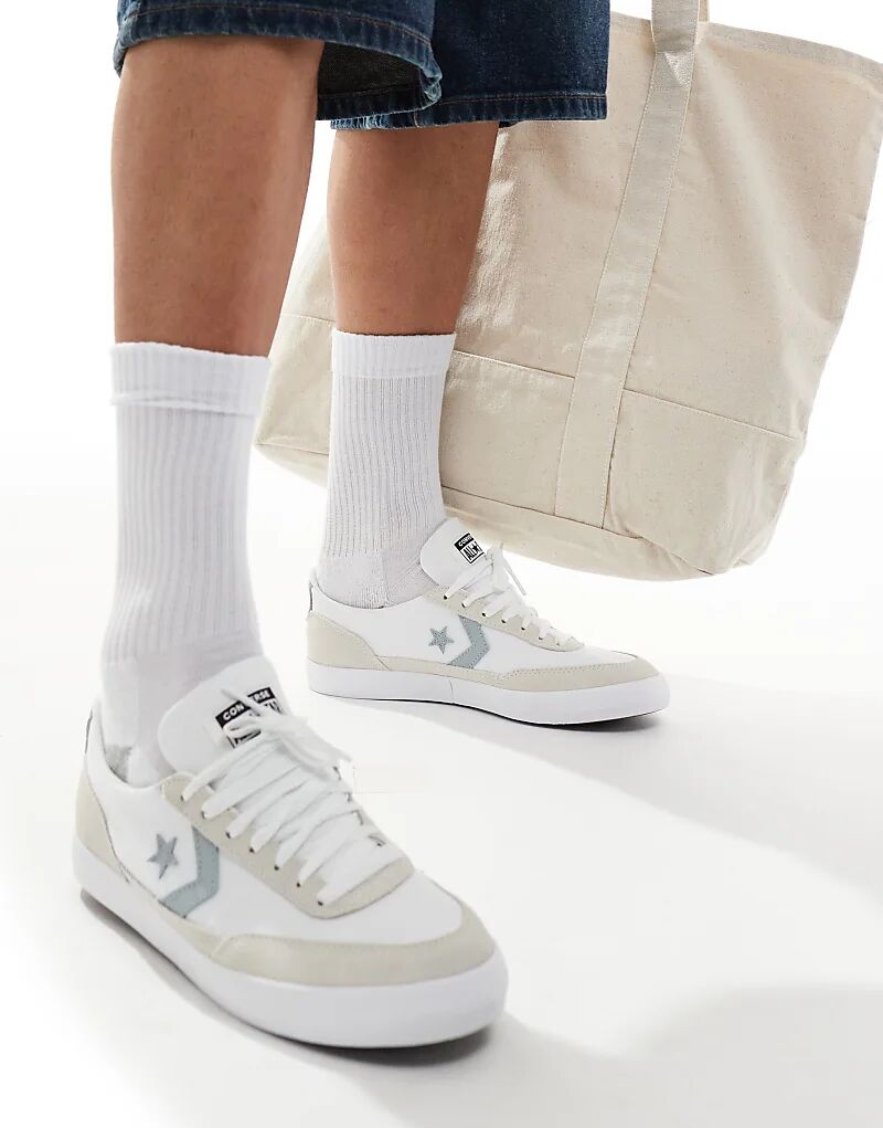 

Кеды Converse Net Star Classic Canvas Ox белого и серого цвета