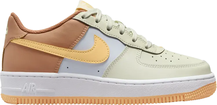 

Кроссовки Air Force 1 GS 'Sea Glass Amber Brown', кремовый