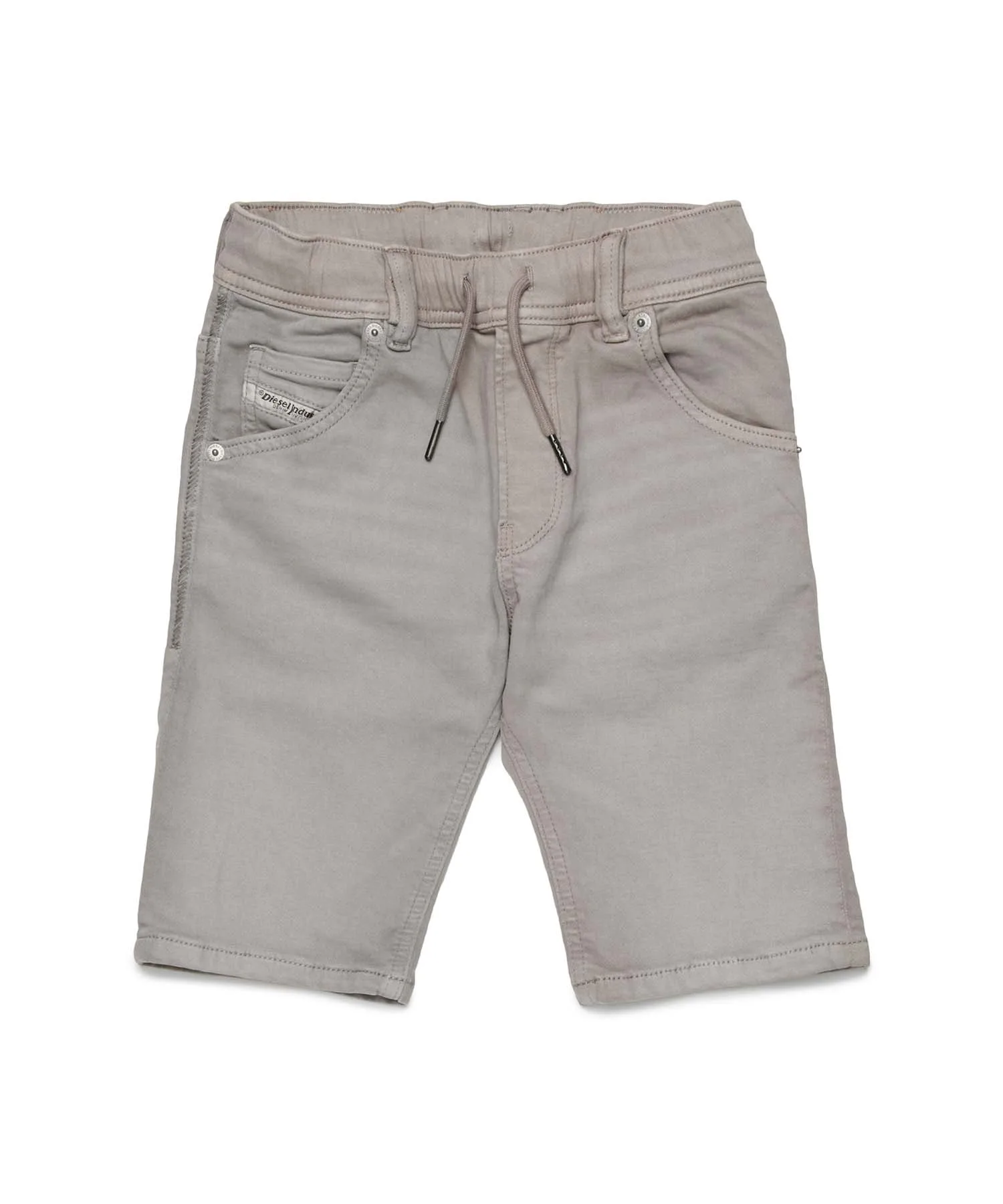 Унисекс шорты DIESEL KIDS хлопковые серые