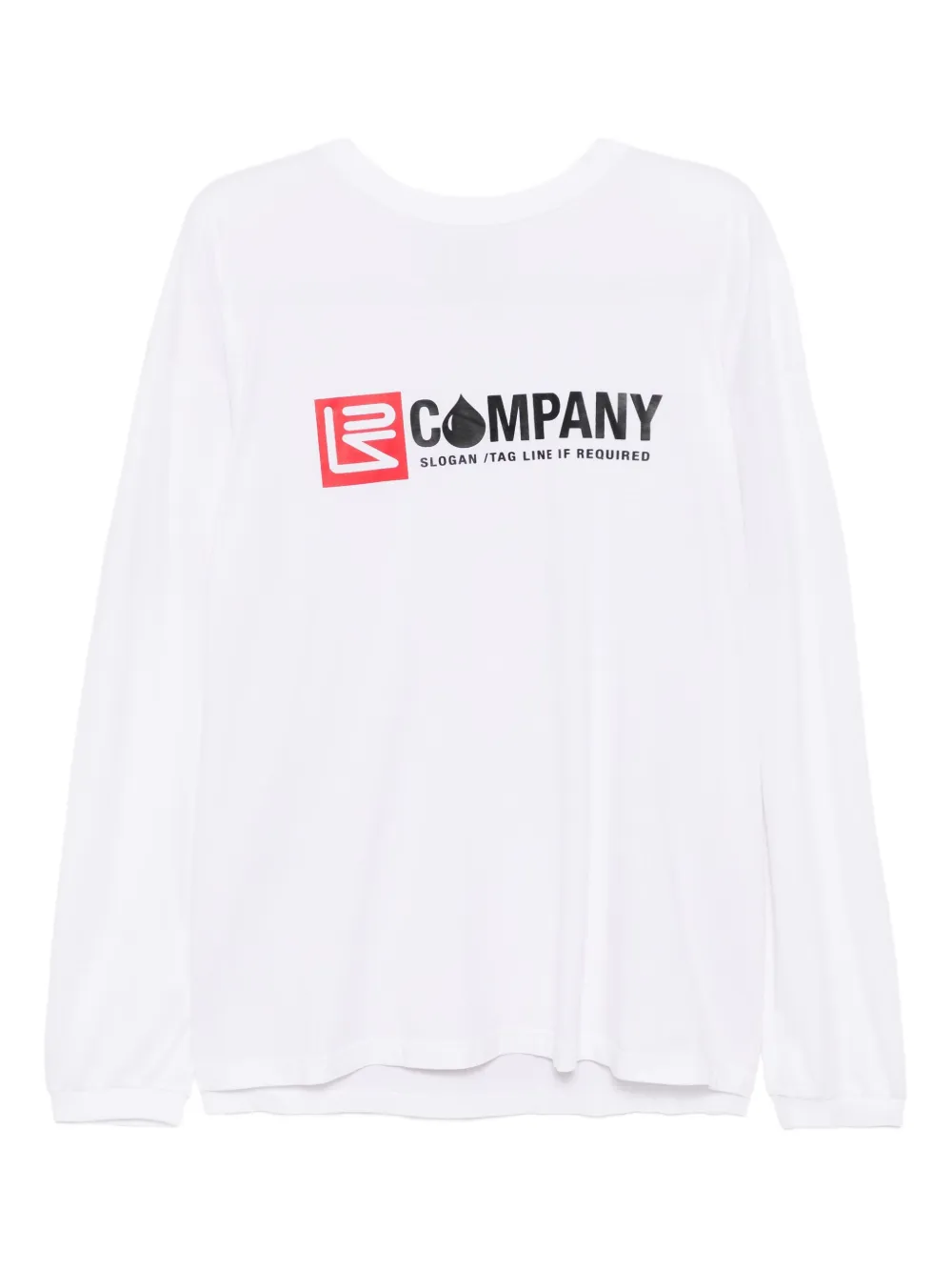 

Футболка с принтом VETEMENTS, белый