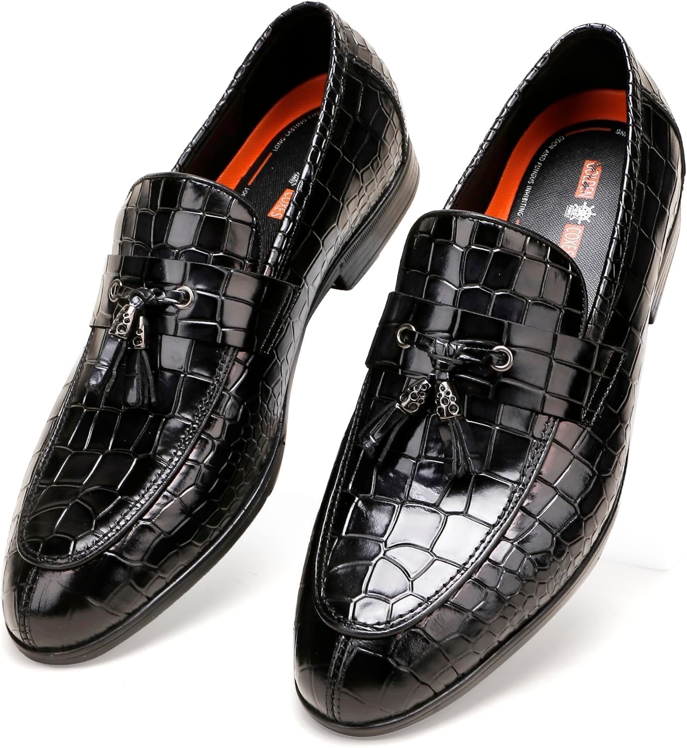 

Классические кожаные туфли GOLDEN COXES для мужчин Golden Coxes Family, черный