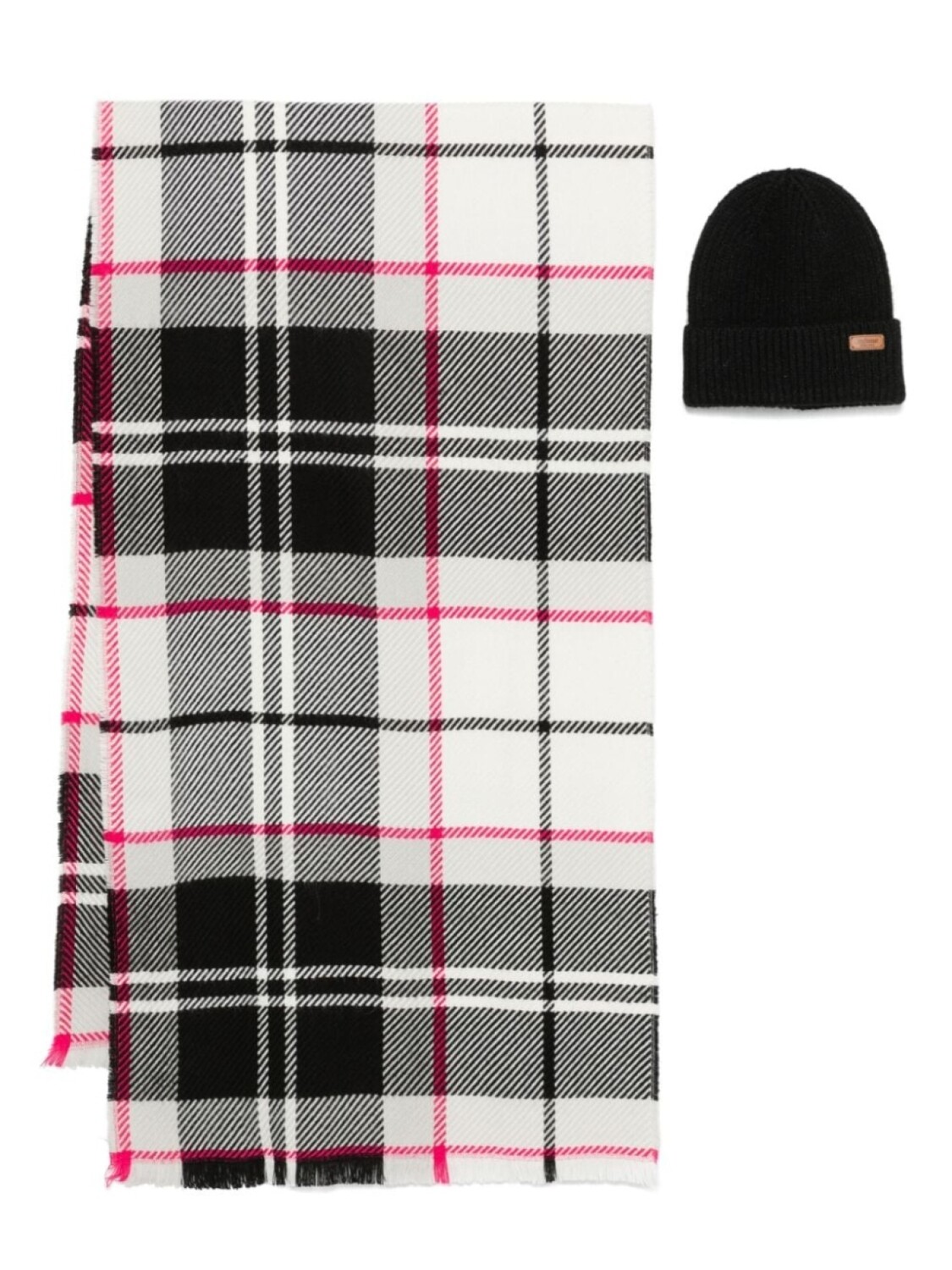 

Barbour комплект из шарфа и шапочки Блэр, черный