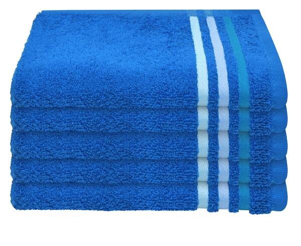 

Набор полотенец Schiess шт Skyline Color 5-teilig, 30x1x50 см цвет royalblau