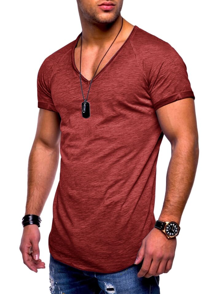 

Футболка behype, цвет weinrot/wash