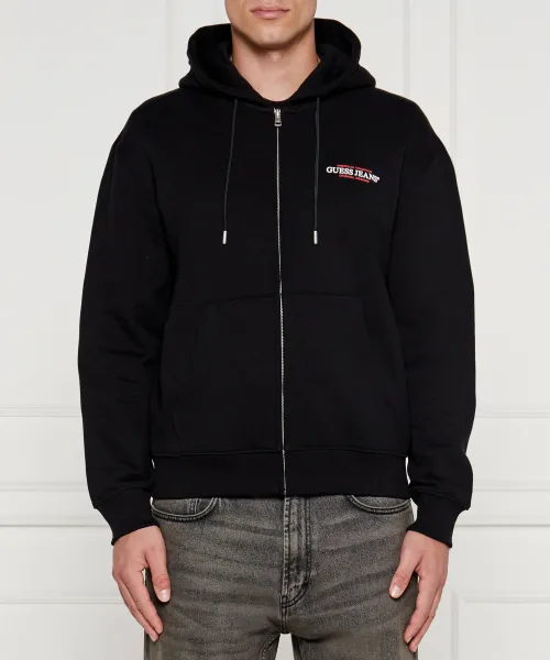 

Толстовка Regular fit Guess Jeans, черный