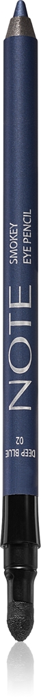 

Водостойкая подводка для глаз с эффектом смоки-ай Note Cosmetique, 02 deep blue 1,2 гр