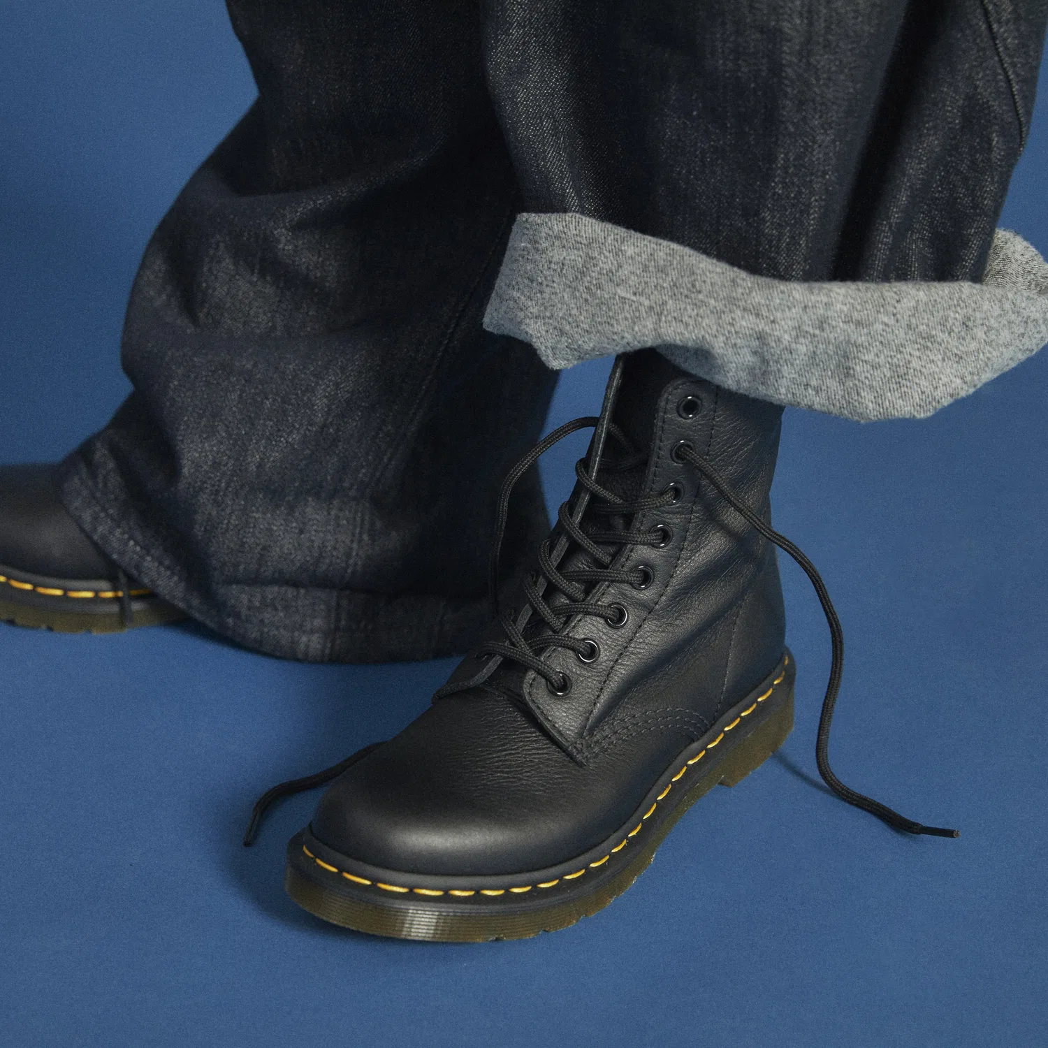 Мужские ботинки 1460 Virginia чёрные от Dr.Martens