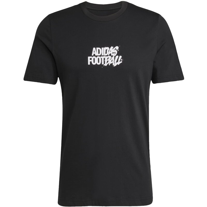 

Футболка с графикой истории футбольного танго Adidas, черный