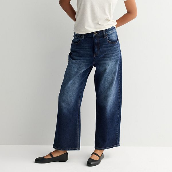 

Джинсы boyfriend с низкой посадкой и прямым кроем Project Indigo, Dark Rinse