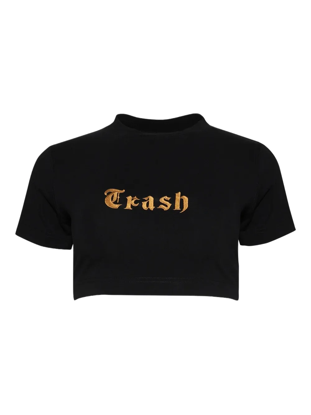 

Вышитая футболка VETEMENTS, черный