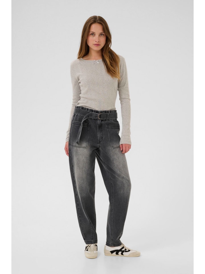 

Футболка KAhilda Slim fit в цвете светло-серый меланж Kaffe