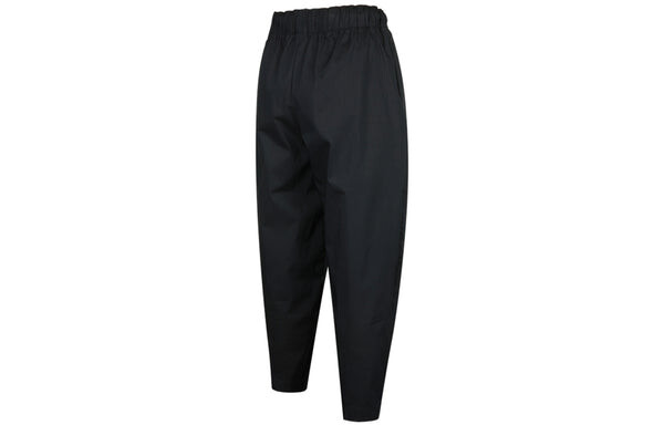 Спортивные штаны (WMNS) Nike Nsw Essntl Wvn Hr Pnt Crv Casual Sports Woven Breathable Long Pants/Trousers Autumn Black, черный — фото 2