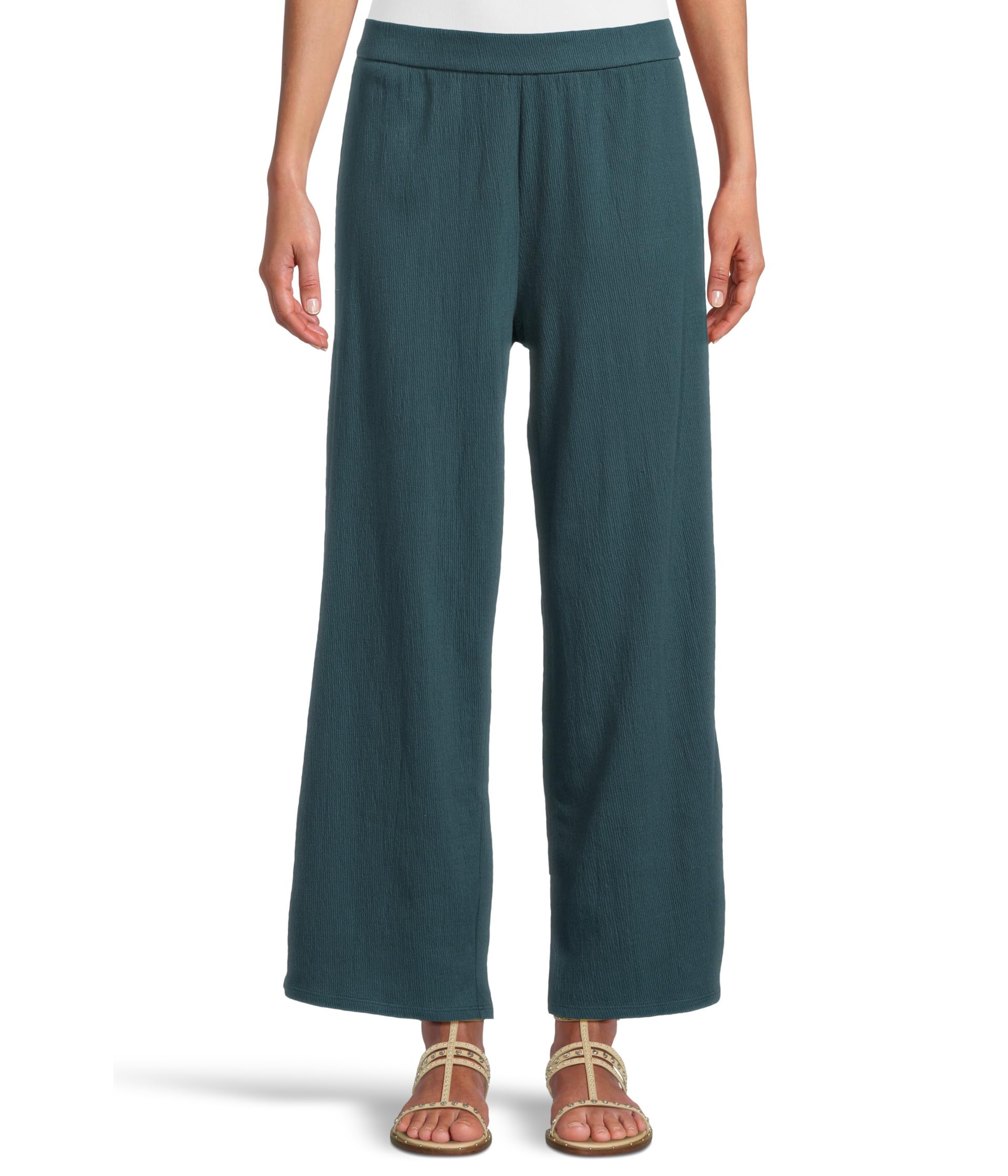 

Брюки Eileen Fisher Wide Ankle Pants, цвет Alpne