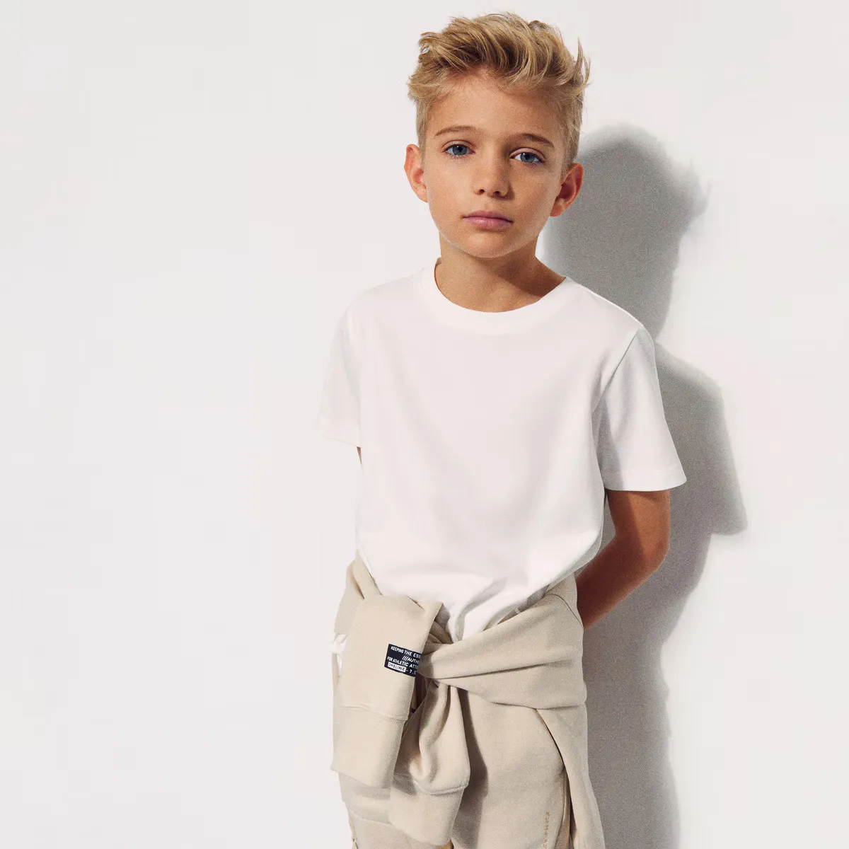 

Boy's Sportcasual футболка с коротким рукавом Boomerang, белый