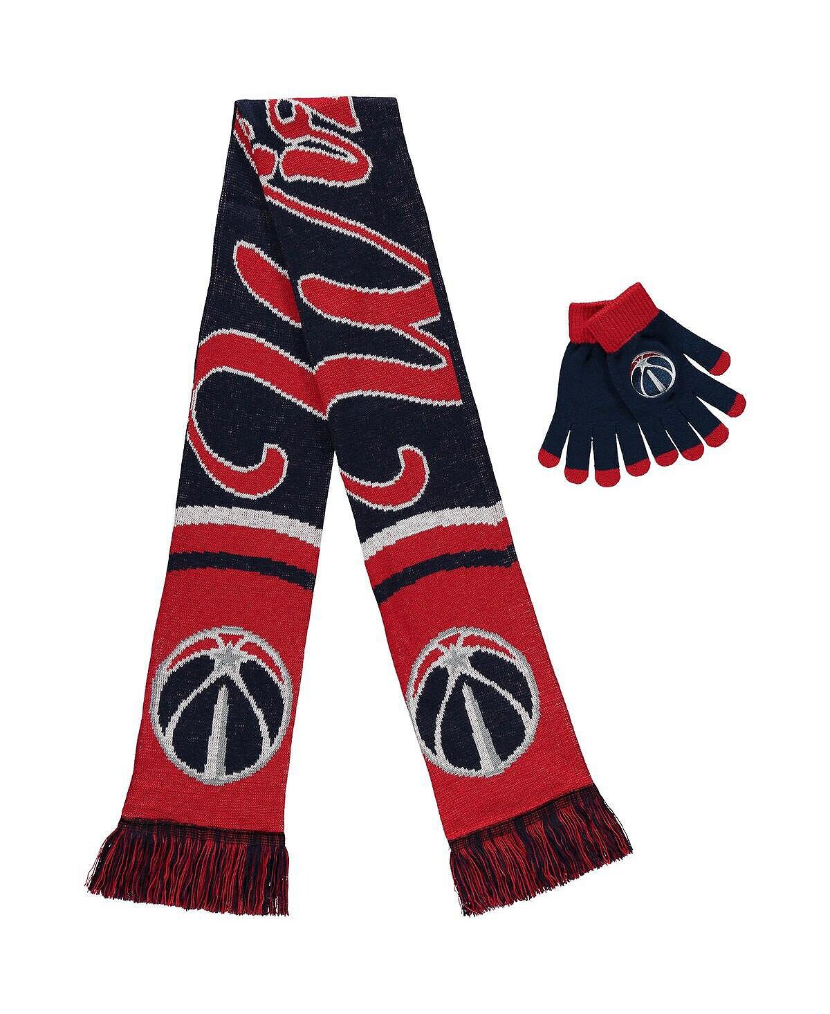 

Мужской и женский комплект перчаток и шарфа Washington Wizards FOCO