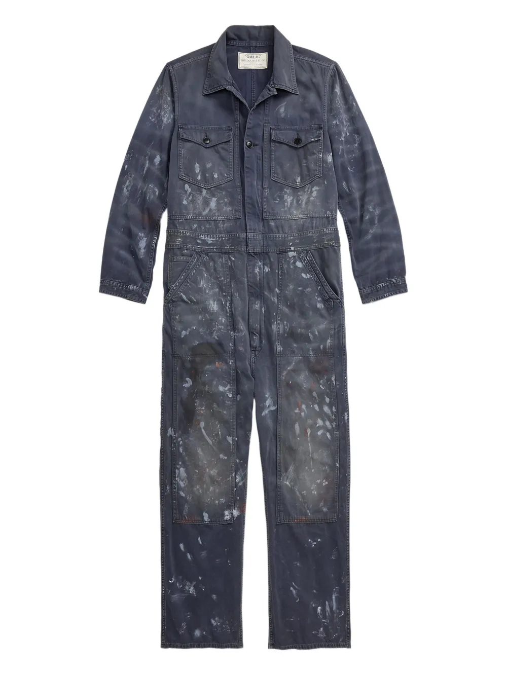 

Комбинезон с эффектом краски Ralph Lauren RRL, синий