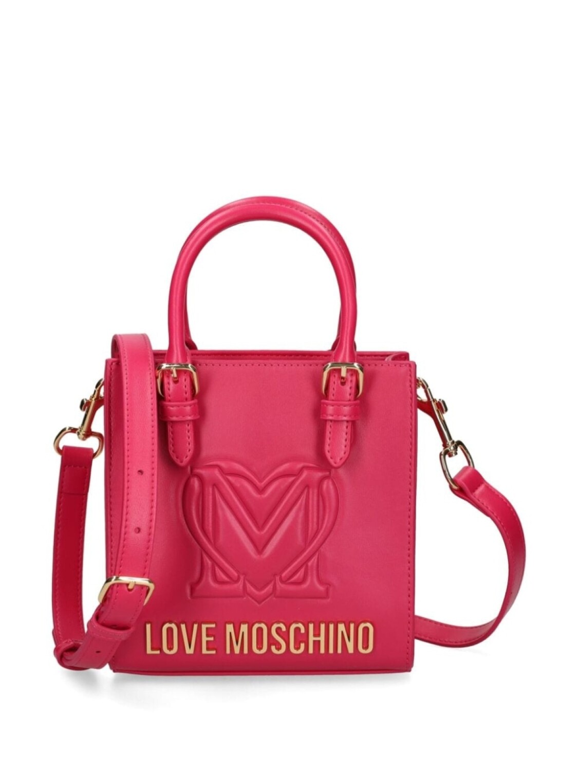 

Сумка-тоут с логотипом Love Moschino, розовый