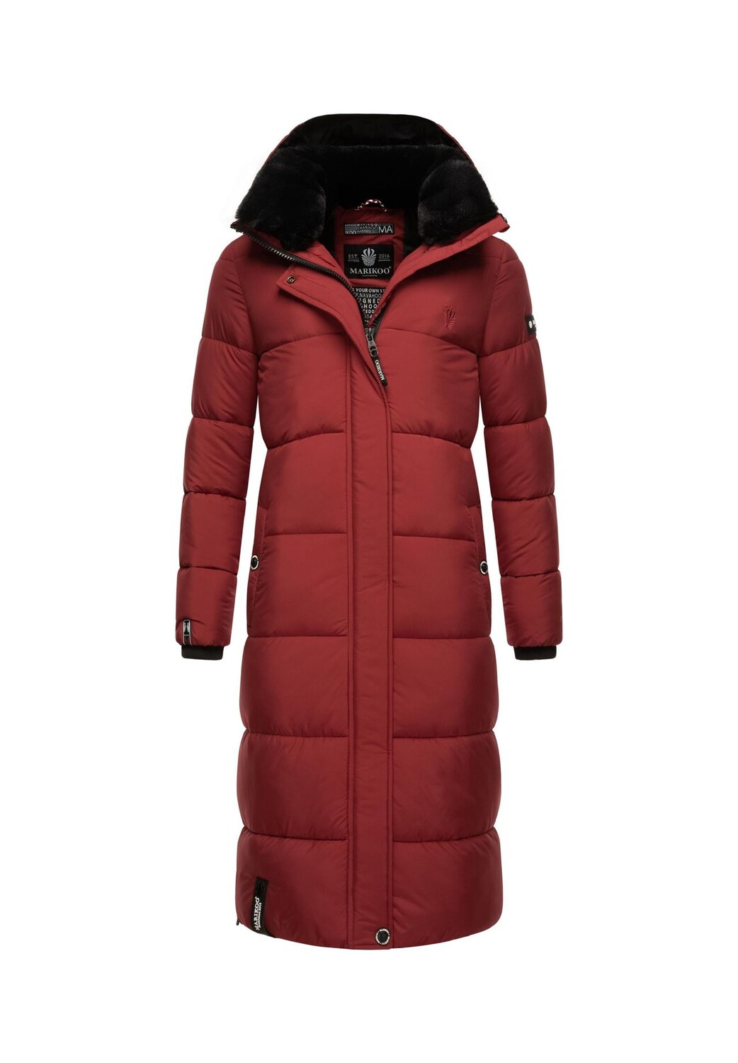 

Стеганое пальто Reliziaa MARIKOO, цвет Dark Red