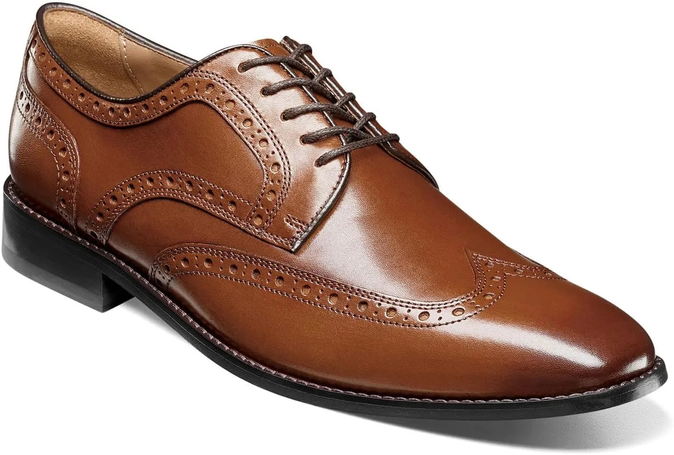 Мужские оксфорды Florsheim Conetta Wingtip Oxford, коньячный