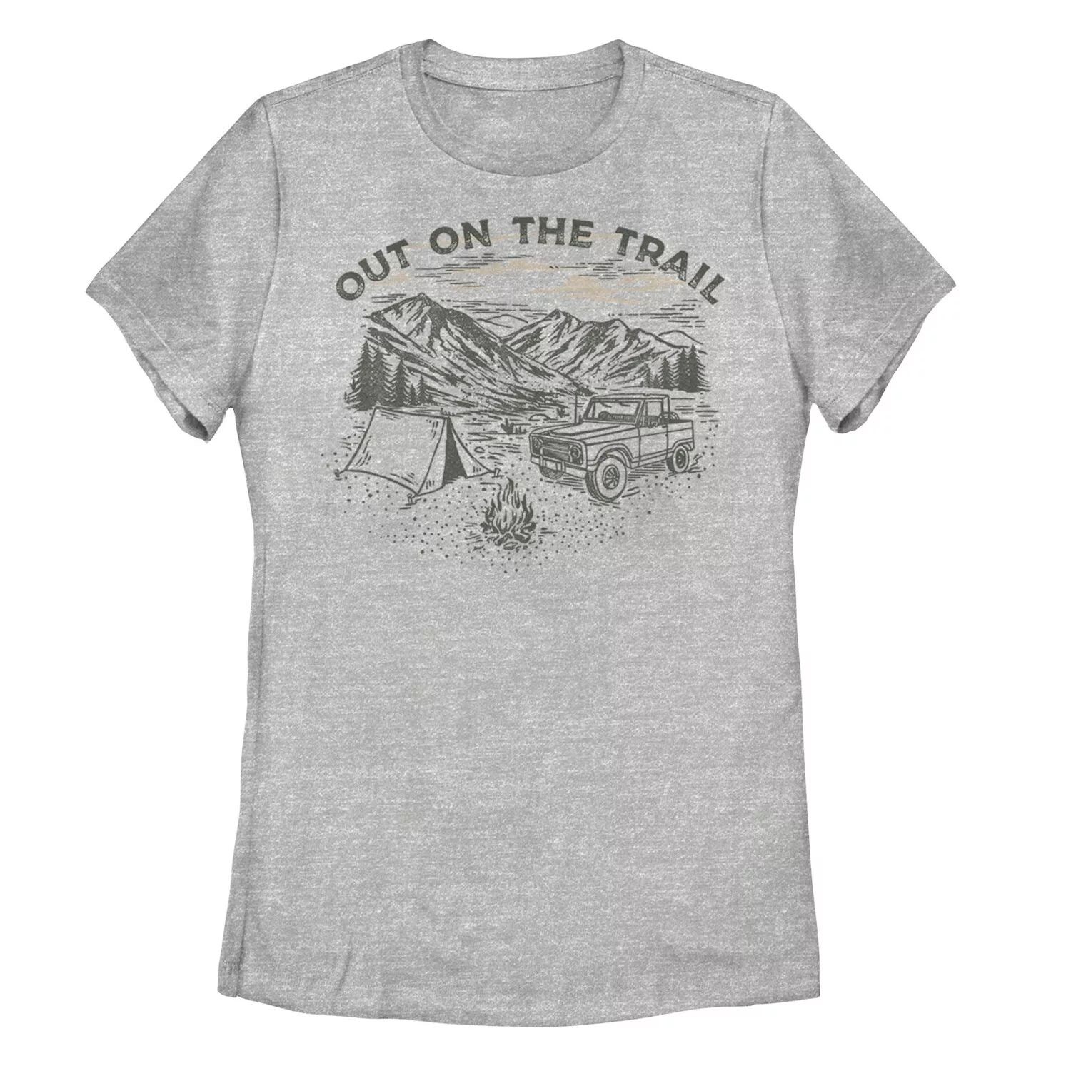

Детская футболка Out On The Trail с портретом Mountain Range